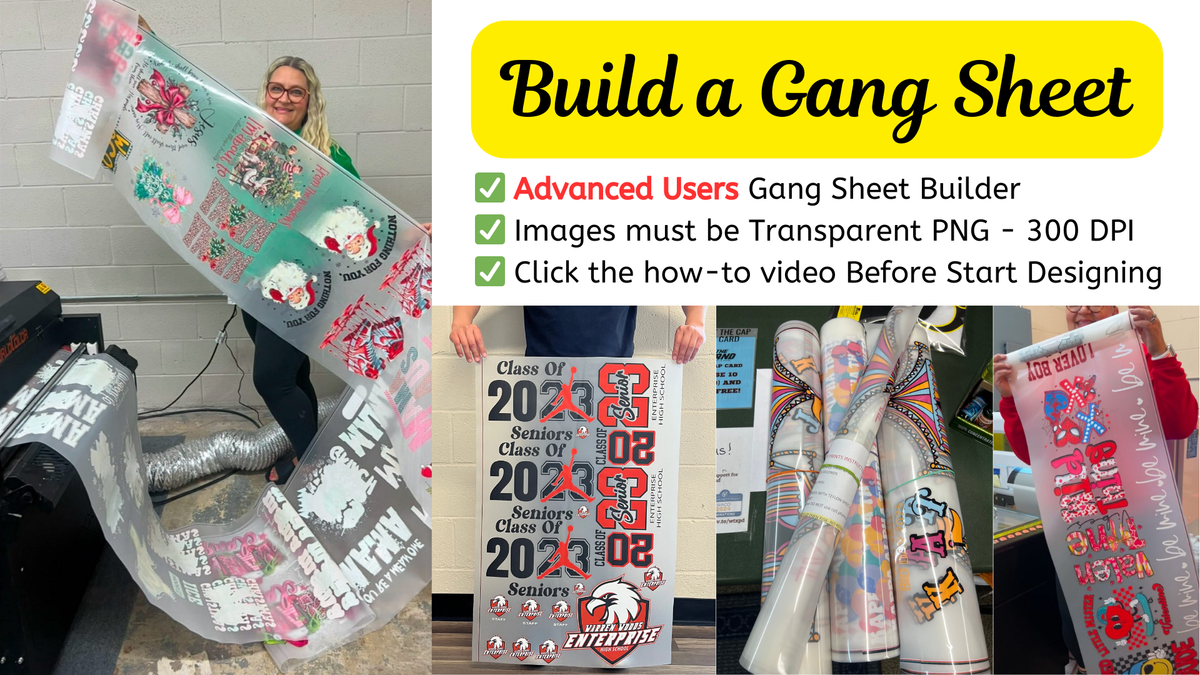 Gang Sheet Auto Builder 22 INCH